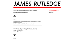 Desktop Screenshot of jamesrutledge.com