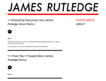 Tablet Screenshot of jamesrutledge.com